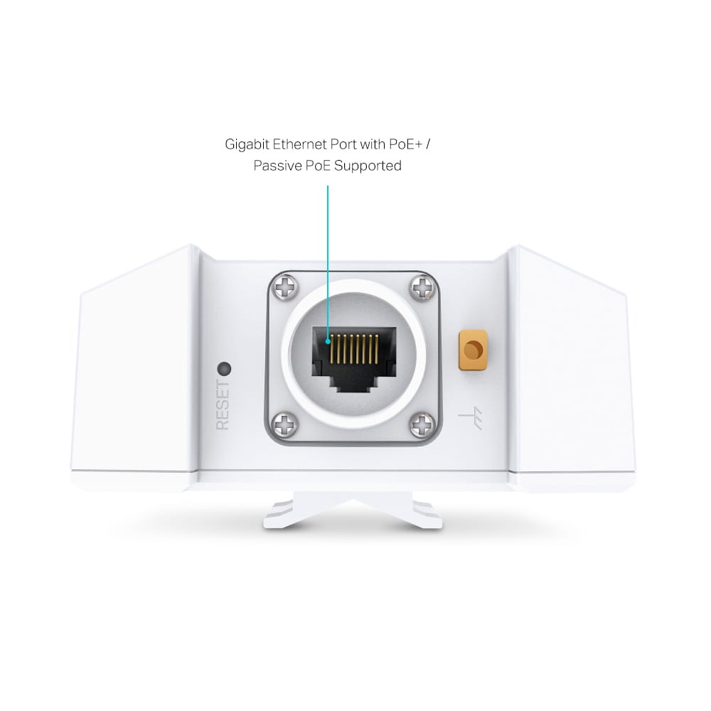 TP-LINK Omada EAP650-Outdoor WiFi 6 Access Point PoE - inkl. PoE Adapter