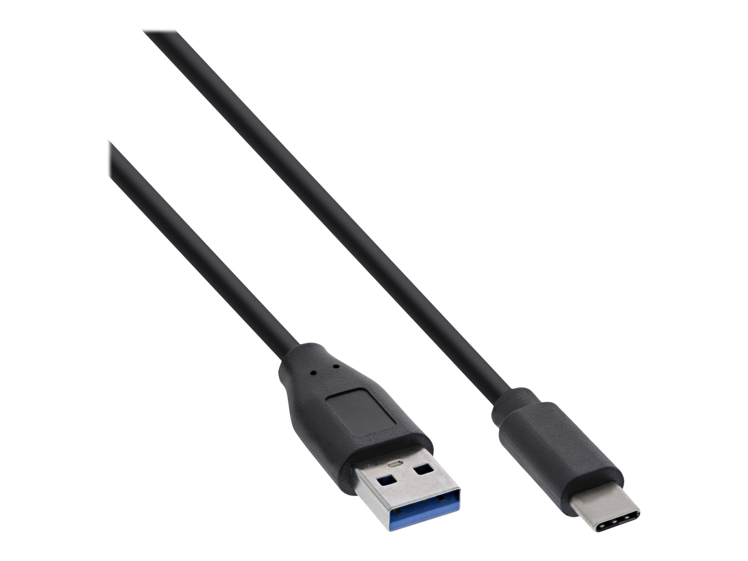 InLine 60er B-Pack USB 3.2 Kabel - USB-C Stecker an USB-A Stecker - schwarz - 2m