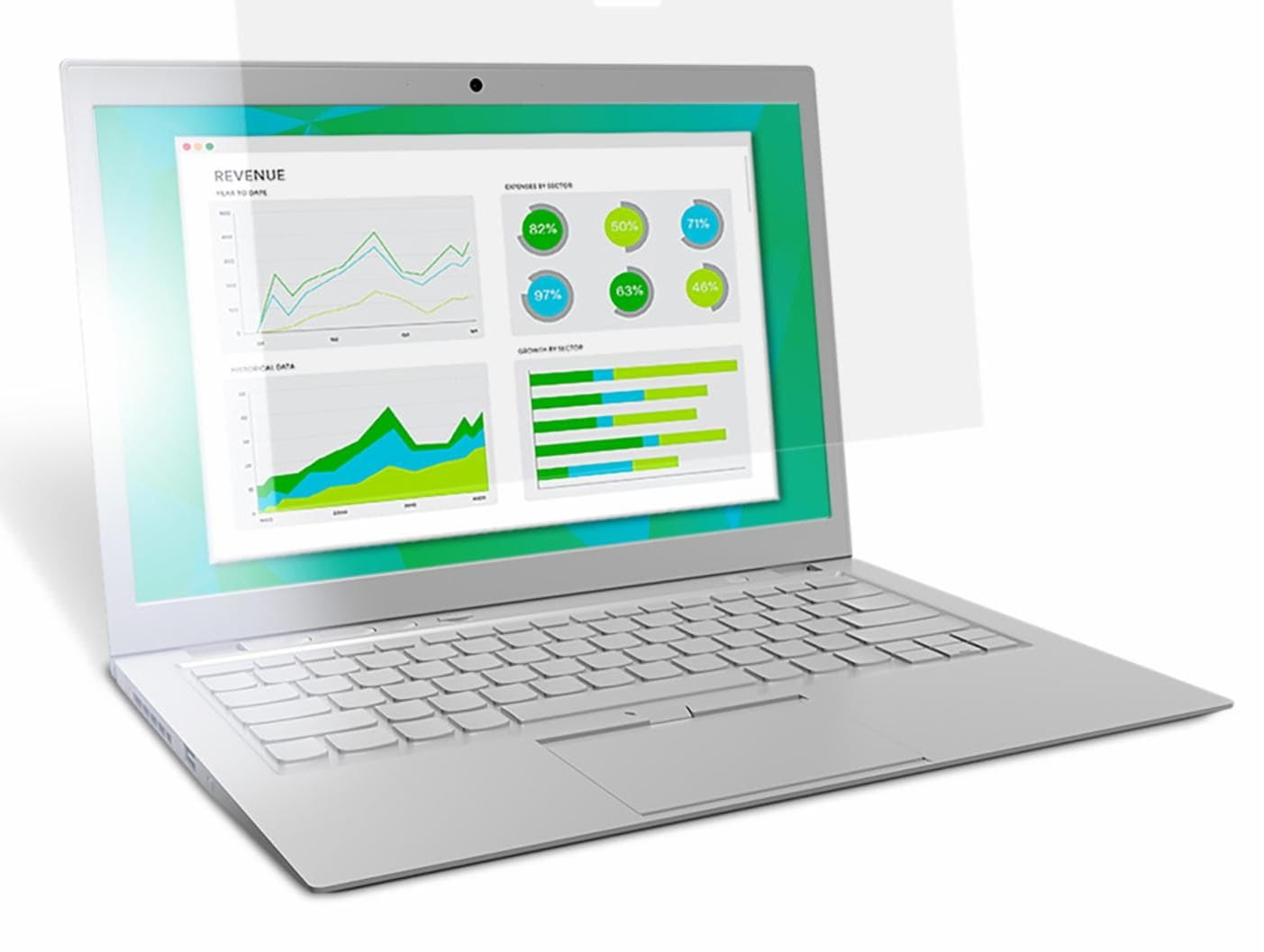 3M Blendschutzfilter für 14" Breitbild-Laptop - Blendfreier Notebook-Filter - 35.6 cm (14")