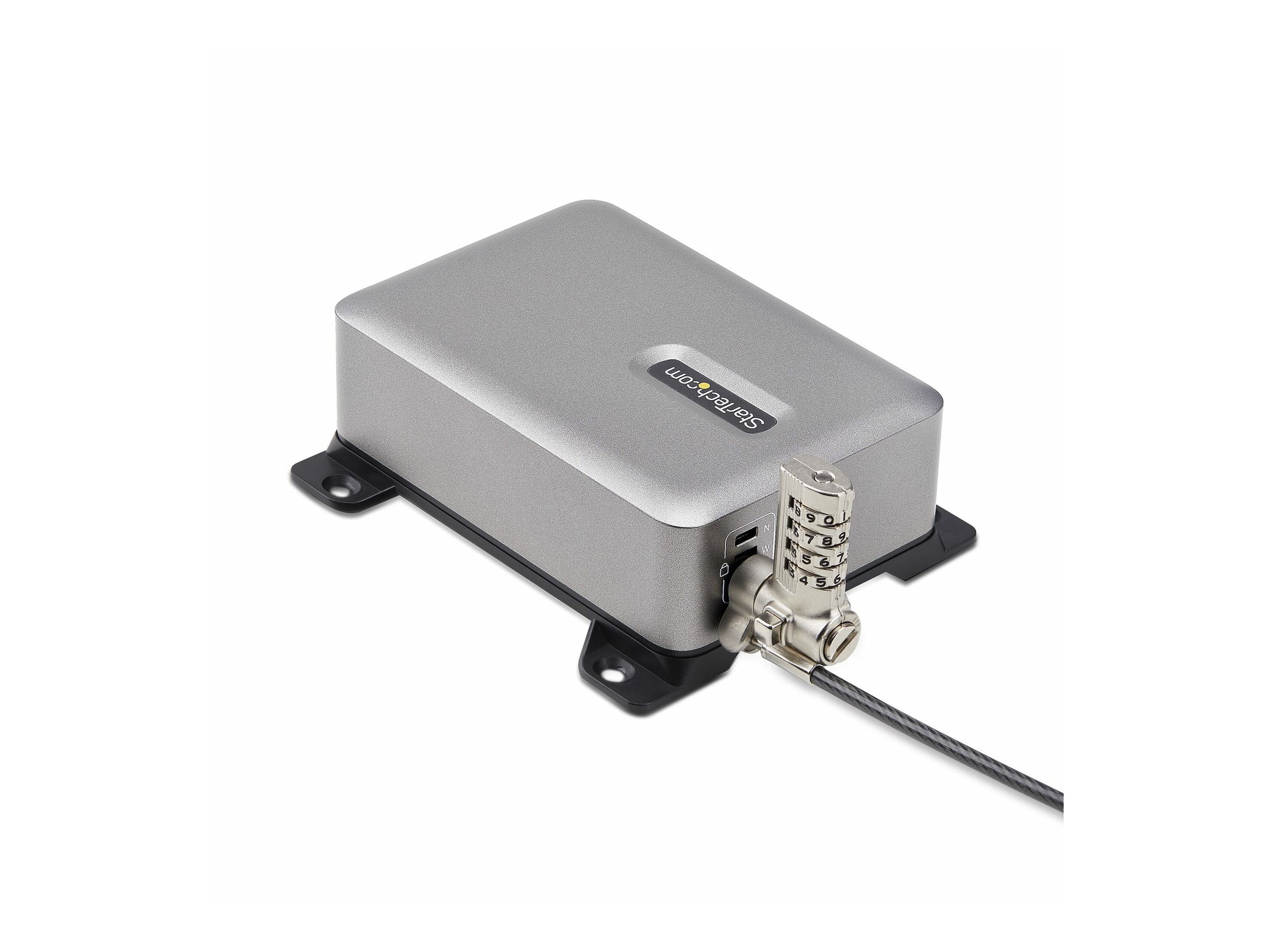 StarTech.com 4-Port USB-C Charger, 240W Total, Single Port 140W EPR - Netzteil - mit Oberflächenmontagehalterung - 240 Watt - 5 A - Power Delivery 3.1 - 4 Ausgabeanschlussstellen (USB-C)