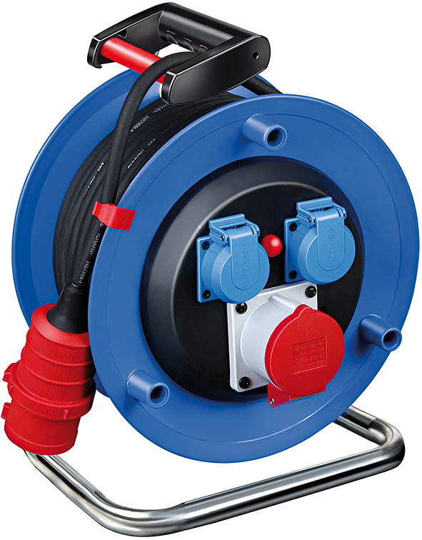 Brennenstuhl Garant CEE 1 cable reel for site