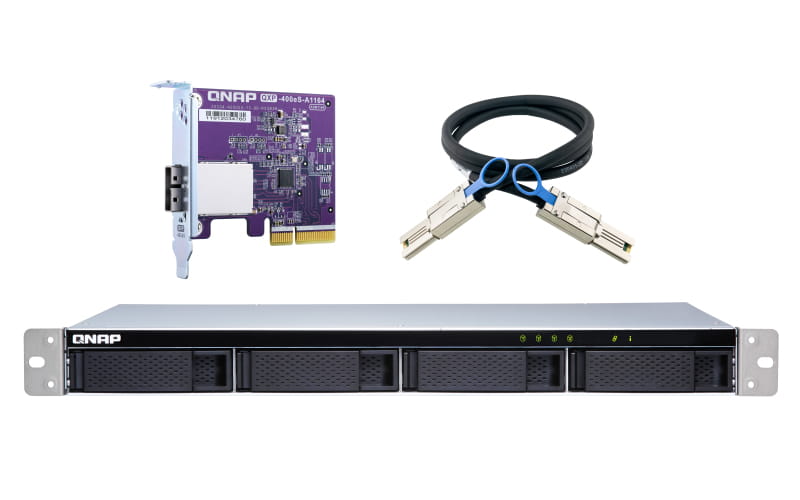 QNAP TL-R400S - Festplatten-Array - 4 Schächte (SATA-600)