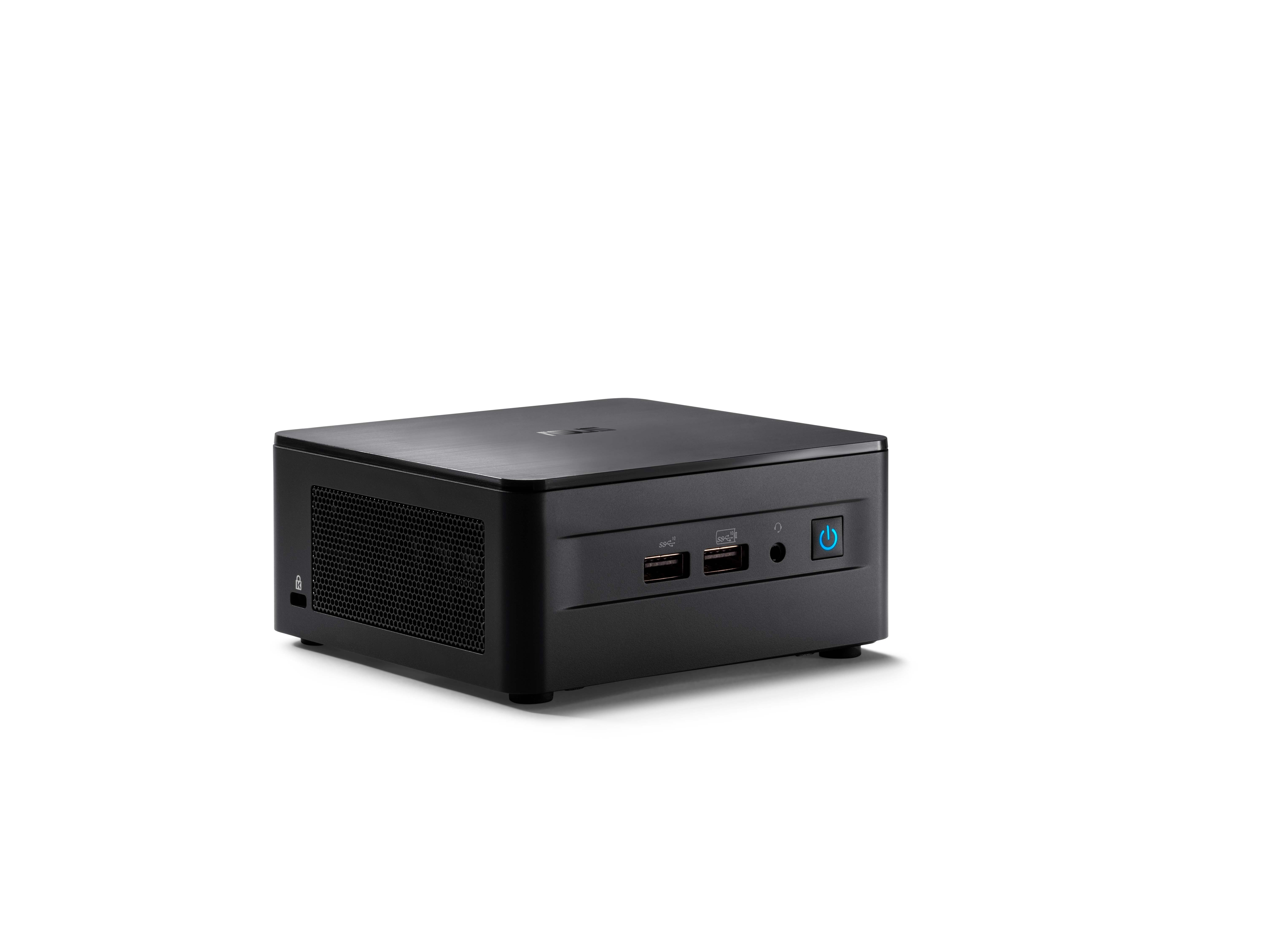 ASUS NUC 12 Pro Kit RNUC12WSHI700000I - Barebone - Mini-PC - 1 x Core i7 1260P - RAM 0 GB - Intel Iris Xe Grafik - 1GbE, 2.5GbE, Bluetooth 5.2, Wi-Fi 6E - WLAN: Bluetooth 5.2, 802.11a/b/g/n/ac/ax (Wi-Fi 6E)