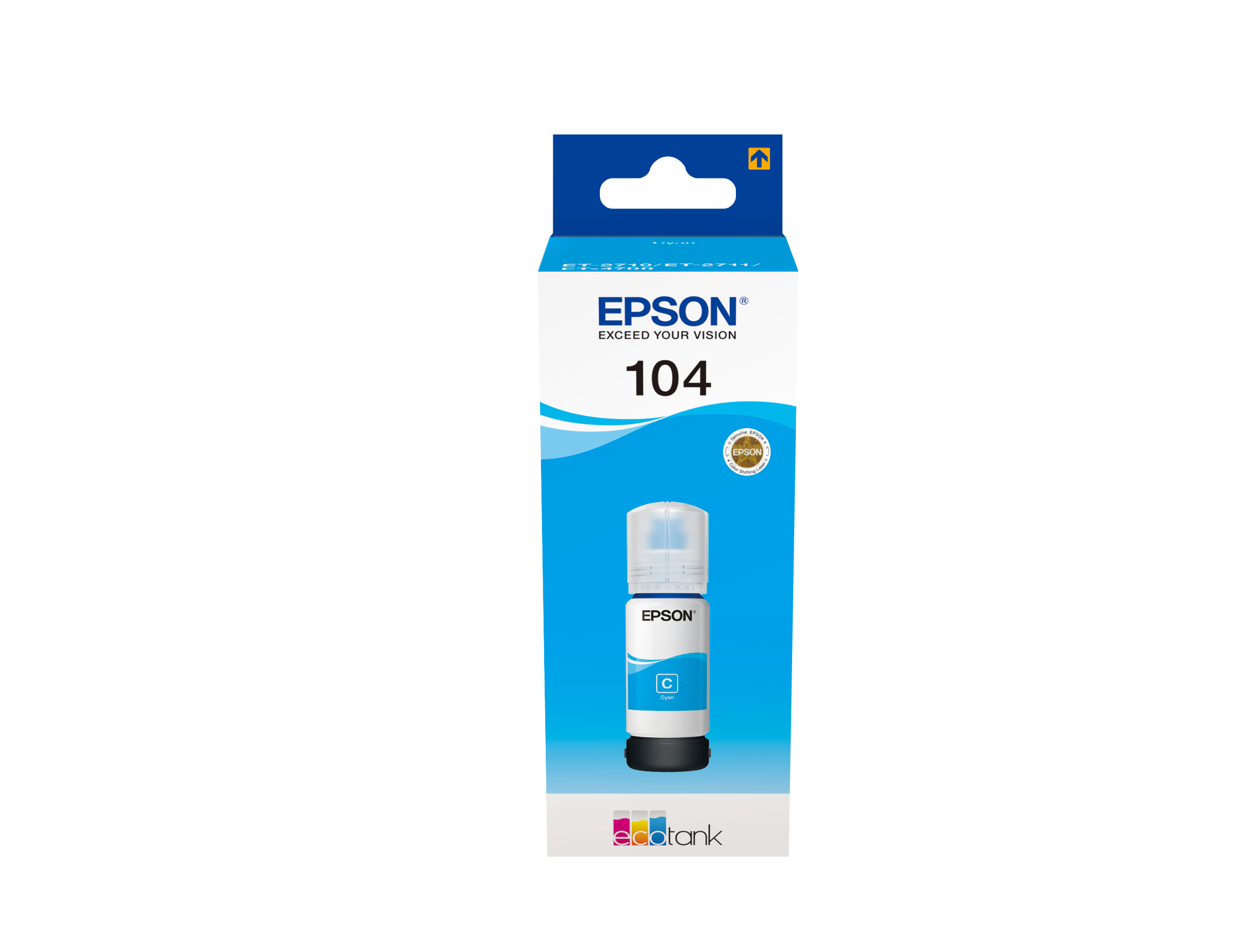 Epson EcoTank 104 - 65 ml - Cyan - original