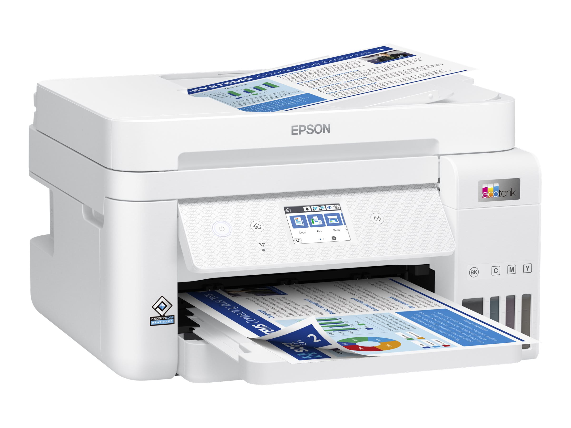 Epson EcoTank ET-4856 - Multifunktionsdrucker - Farbe - Tintenstrahl - nachfüllbar - A4 (Medien)