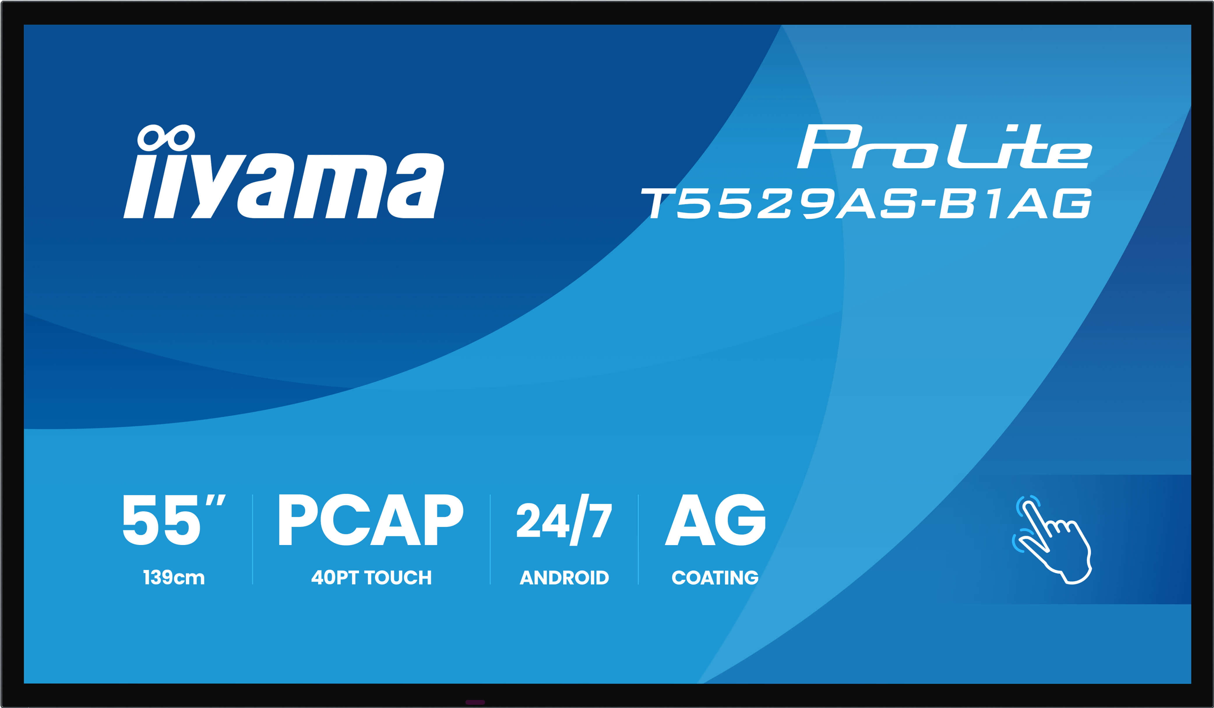 Iiyama ProLite T5529AS-B1AG - 140 cm (55") Diagonalklasse (139 cm (54.6")