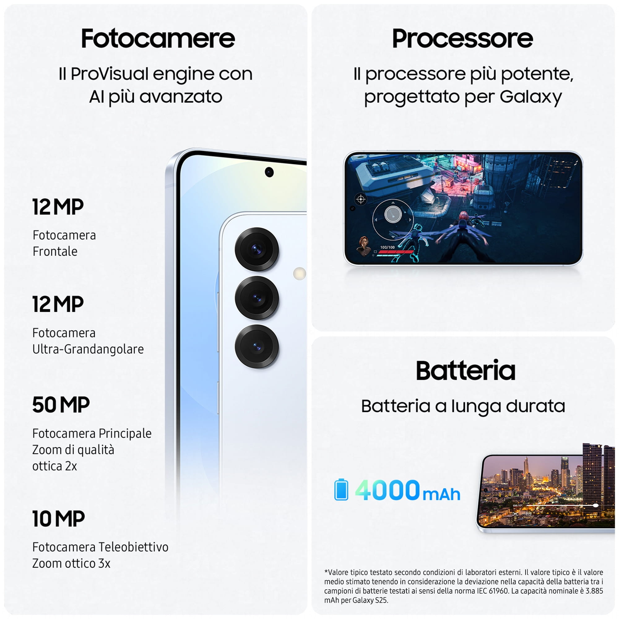 Samsung Galaxy S25 - 5G Smartphone - Dual-SIM - RAM 12 GB / Interner Speicher 256 GB - OLED-Display - 6.2" - 2340 x 1080 Pixel (120 Hz)