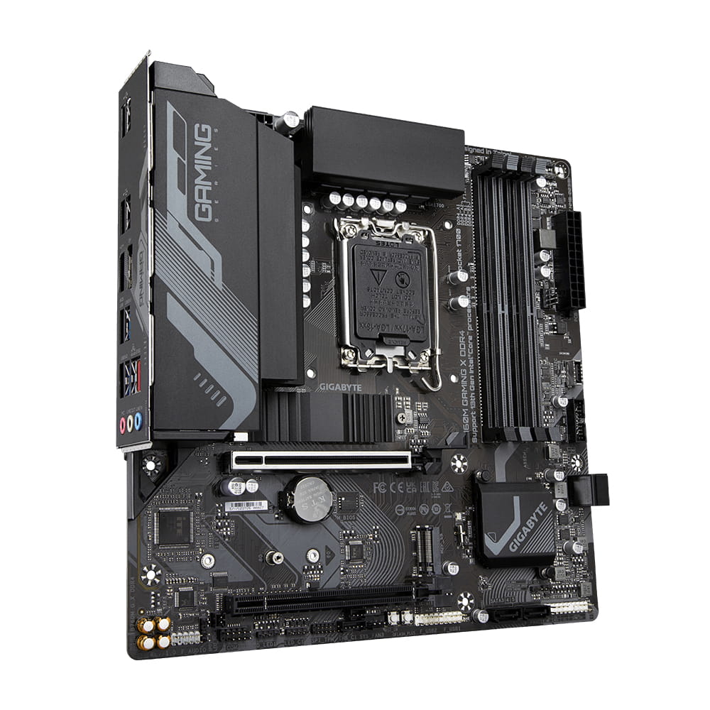 Gigabyte B760M GAMING X DDR4 - 1.0 - Motherboard - micro ATX - LGA1700-Sockel - B760 Chipsatz - USB-C 3.2 Gen2, USB 3.2 Gen 1 - 2.5 Gigabit LAN - Onboard-Grafik (CPU erforderlich)