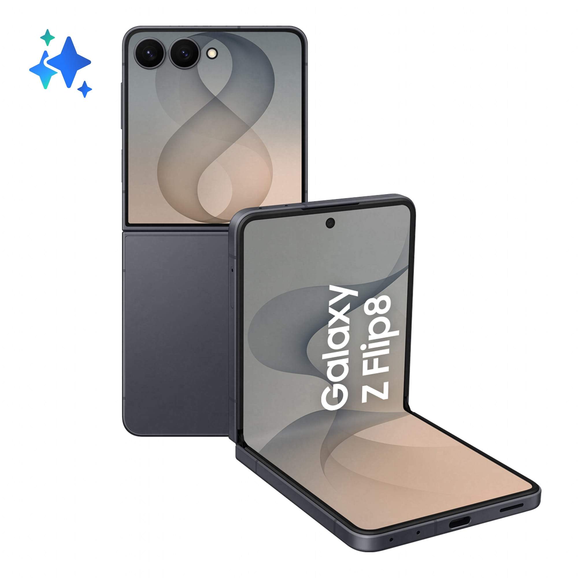 Samsung Galaxy Z Flip8 - 5G Smartphone - Dual-SIM - RAM 12 GB / Interner Speicher 256 GB - OLED display - 6.9" - 6.9" - 2520 x 1080 Pixel 2520 x 1080 Pixel (120 Hz)