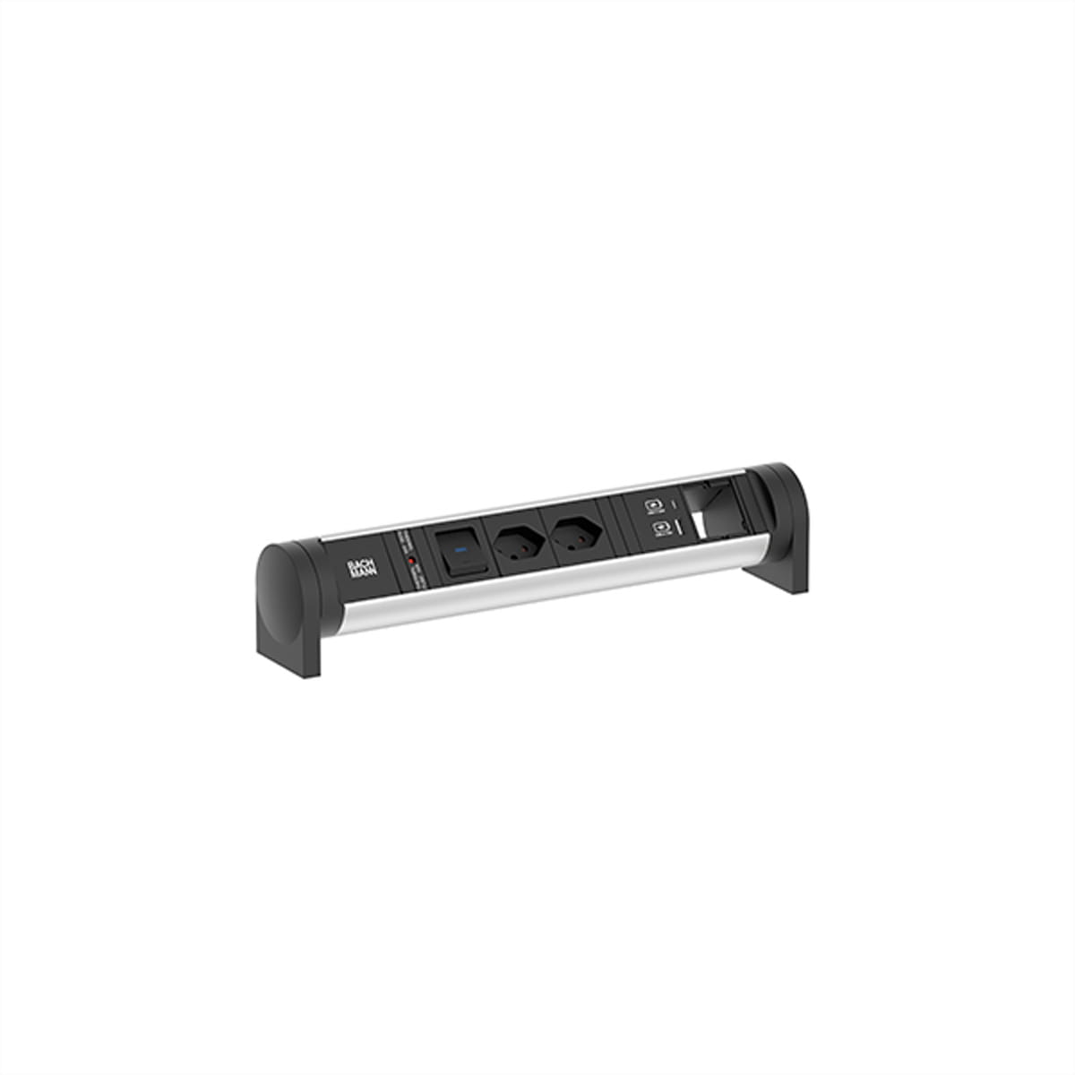 Bachmann CYCLE Desk 2xCH 1xSchalter 1xCM 1xUSB A/C 22W - Zubehör Stromversorgung