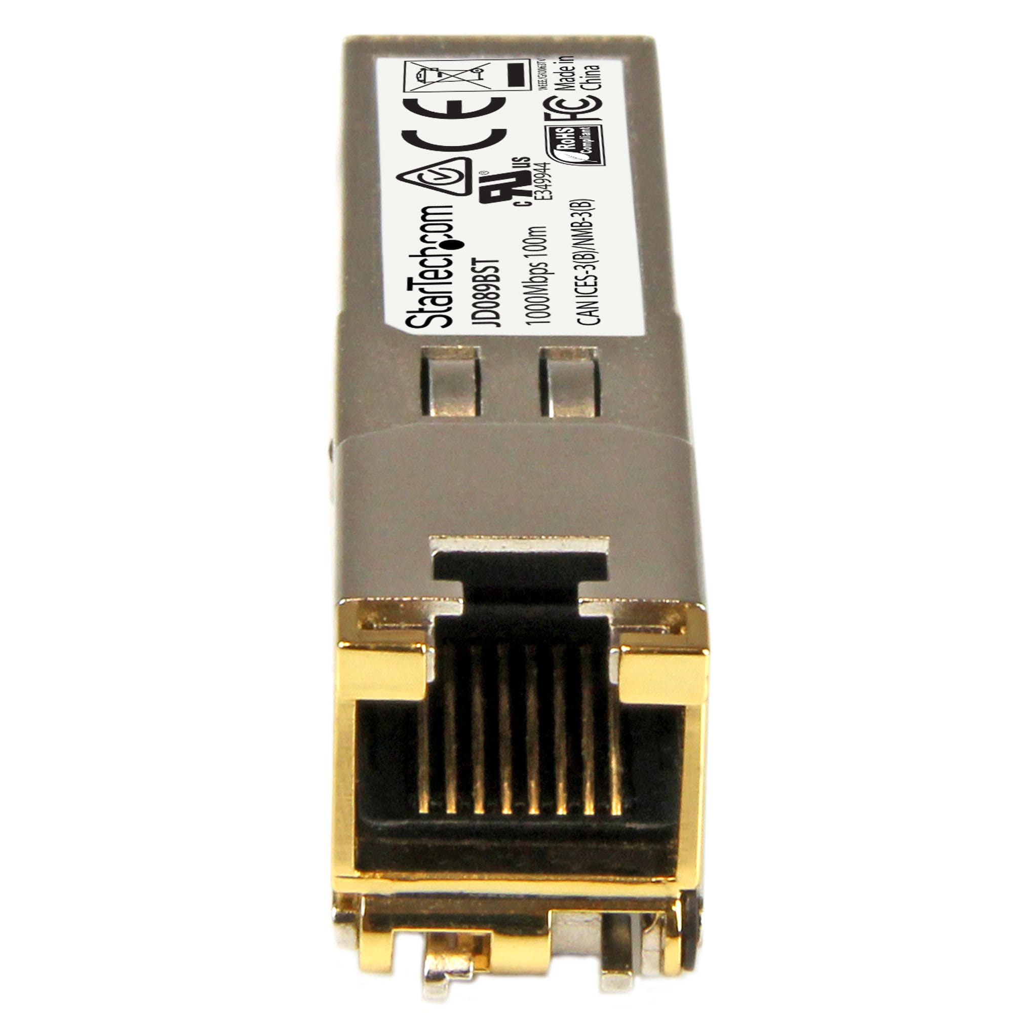 StarTech.com HP JD089B kompatibel SFP - Gigabit RJ45 Kupfer 1000Base-T SFP Transceiver Modul - 100m - SFP (Mini-GBIC)-