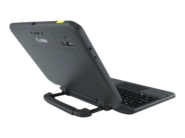 Zebra Tastatur - mit Touchpad, ausziehbarer integrierter Griff