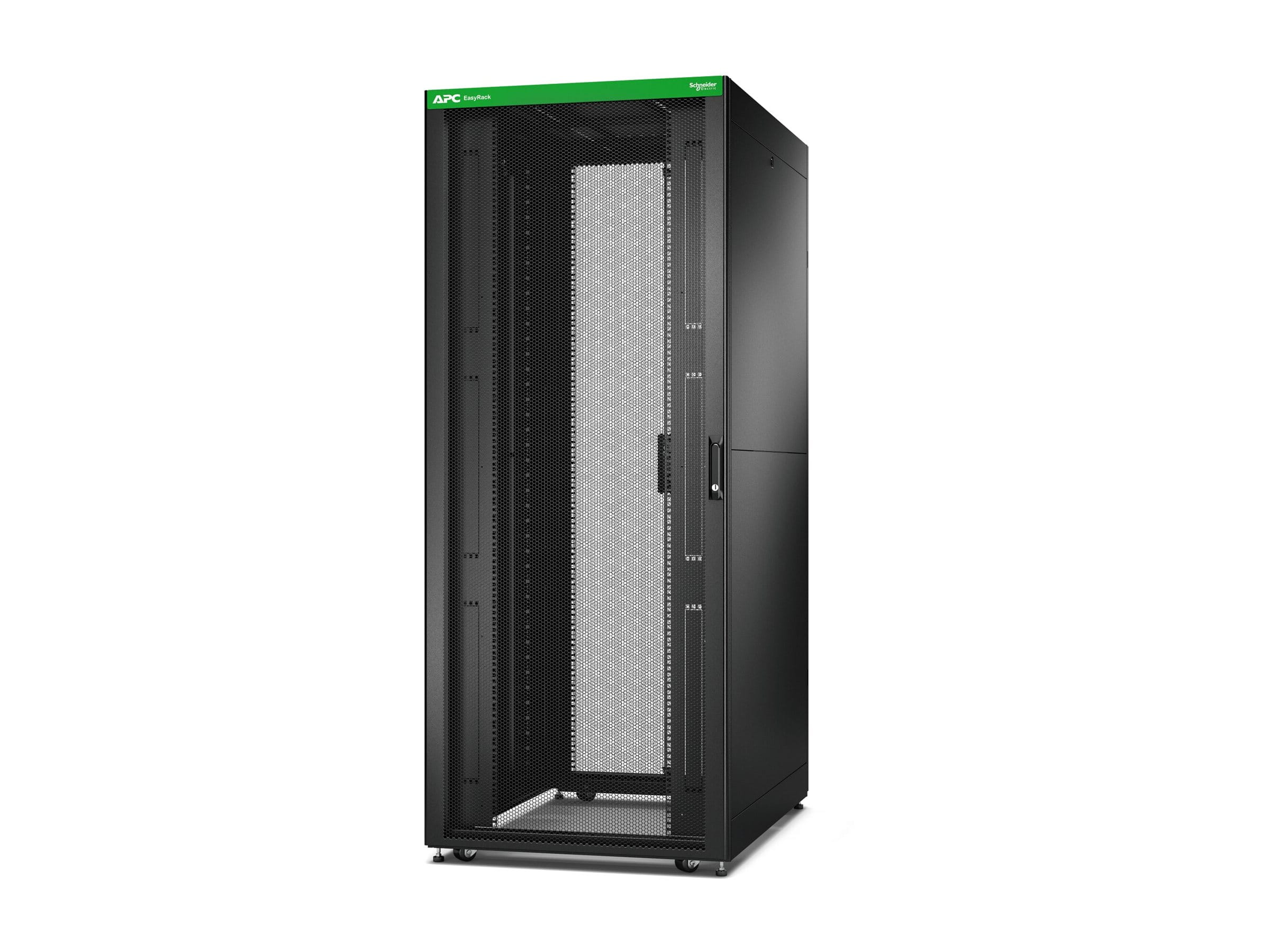 APC Easy Rack - Schrank Netzwerkschrank - Schwarz - 42HE - 48.3 cm (19")