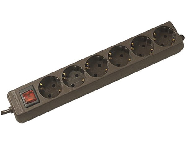 Bachmann SELLY - Steckdosenleiste - Ausgangsanschlüsse: 6 (6 x Spannung)