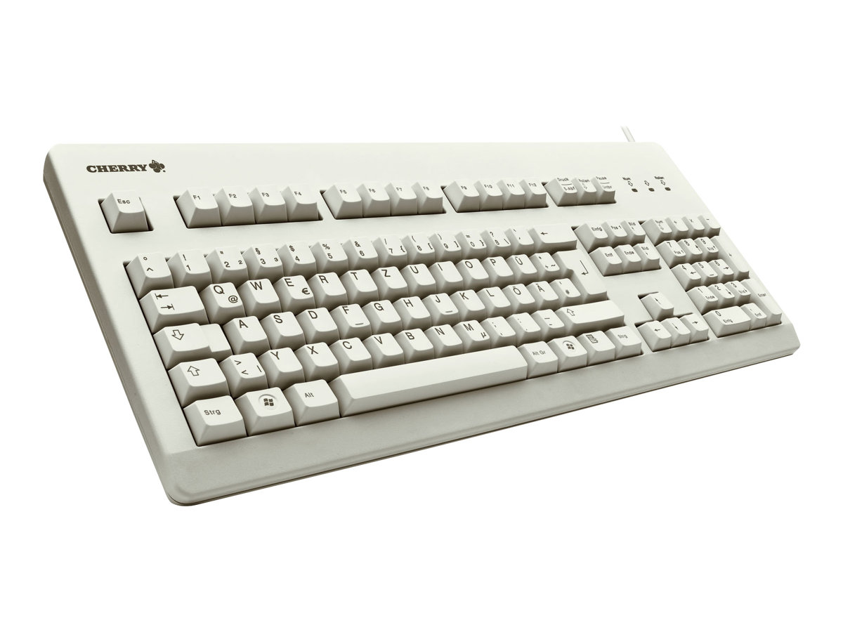 Cherry G80-3000 - Tastatur - PS/2, USB - Deutsch