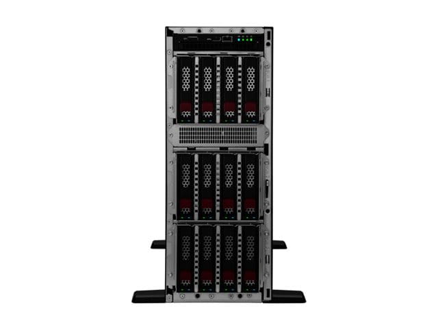 HPE ProLiant ML350 Gen11 - Server - Tower - 4U - zweiweg - 1 x Xeon Silver 4510 / 2.4 GHz - RAM 32 GB - SATA/SAS/NVMe - Hot-Swap 8.9 cm (3.5")