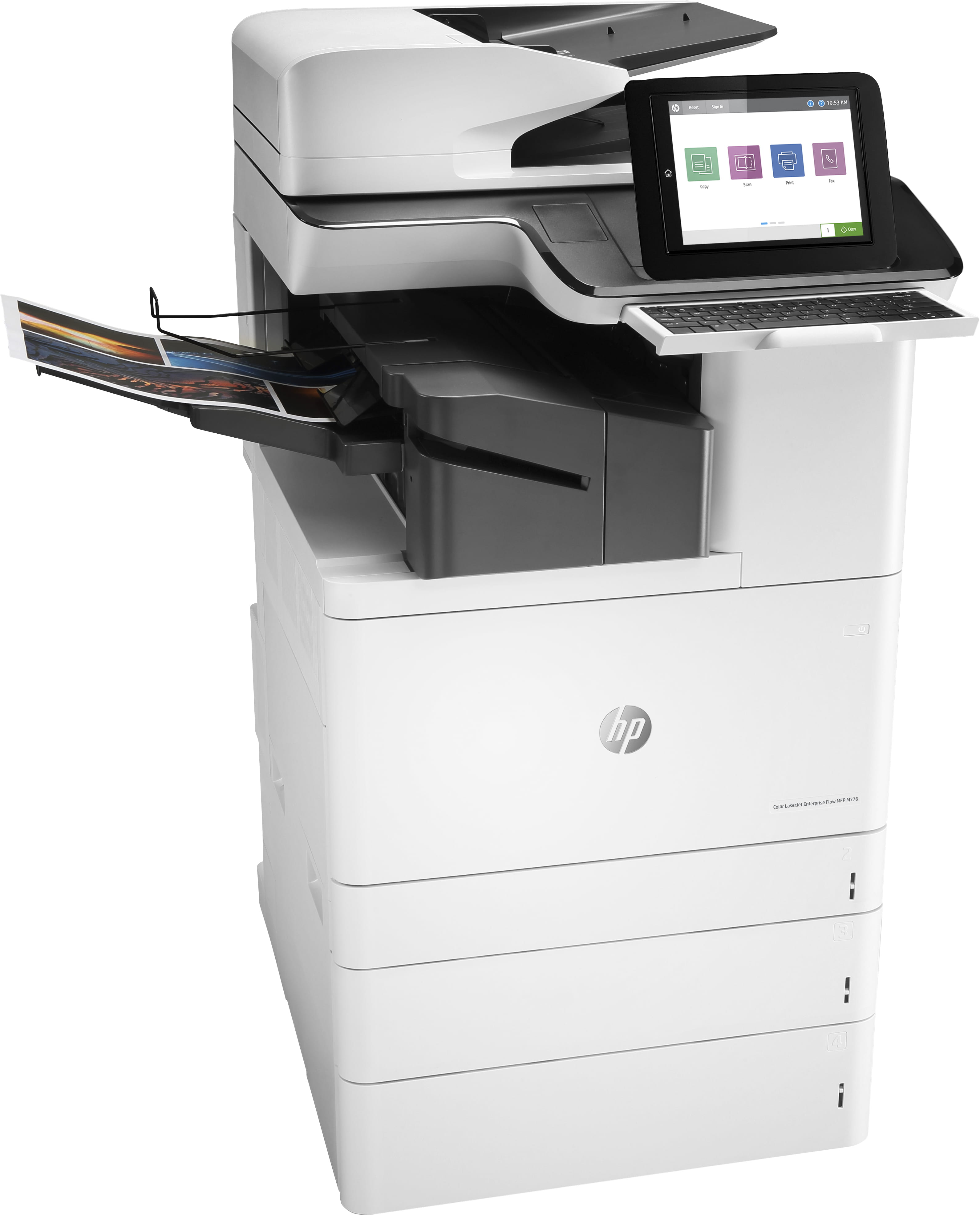 HP LaserJet Enterprise Flow MFP M776zs - Multifunktionsdrucker - Farbe - Laser - 297 x 864 mm (Original)