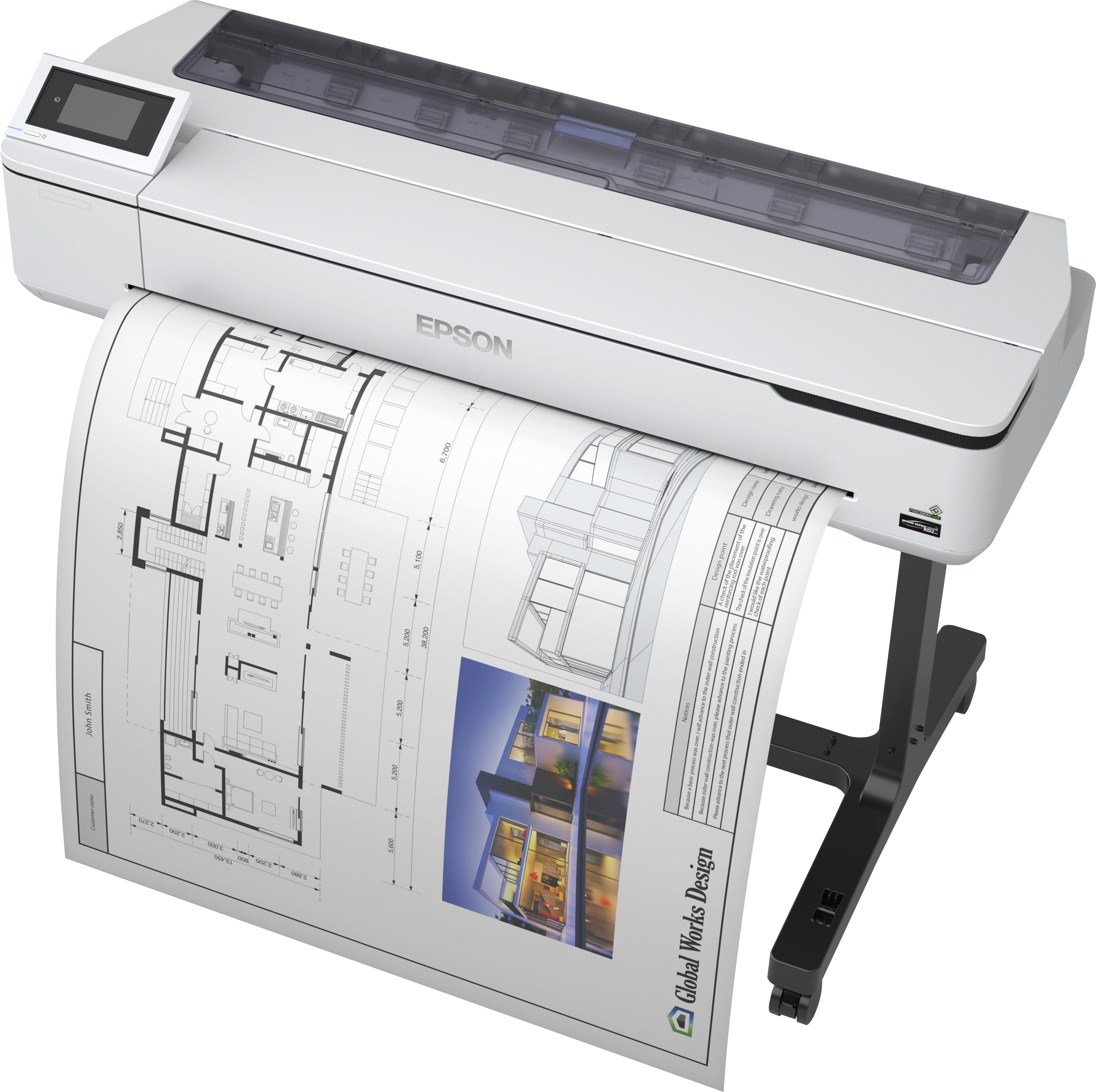 Epson SureColor SC-T5100 - 914 mm (36") Großformatdrucker - Farbe - Tintenstrahl - Rolle (91,4 cm)