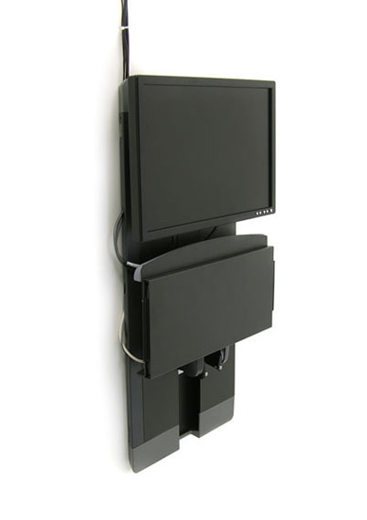 Ergotron Befestigungskit (Handgelenkkissen, Maushalterung, vertikale Verstellschiene, klappbare Tastaturablage, Mauspad) - schmal - für LCD-Display / PC-Ausrüstung - für stark frequentierte Bereiche - Stahl - Schwarz - Bildschirmgröße: bis zu 61 cm Ergotron Befestigungskit (Handgelenkkissen, Maushalterung, vertikale Verstellschiene, klappbare Tastaturablage, Mauspad) - schmal - für LCD-Display / PC-Ausrüstung - für stark frequentierte Bereiche - Stahl - Schwarz - Bildschirmgröße: bis zu 61 cm
