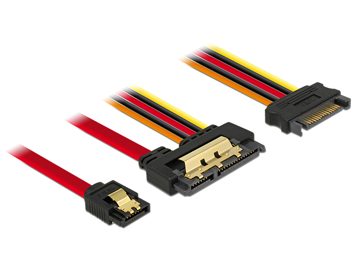 Delock SATA-Kabel - Serial ATA 150/300/600 - SATA Combo (R)