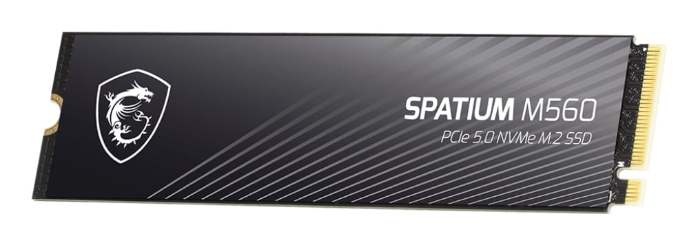 MSI SPATIUM M560 - SSD - 2 TB - intern - M.2 2280 - PCI Express 5.0 x4 (NVMe)