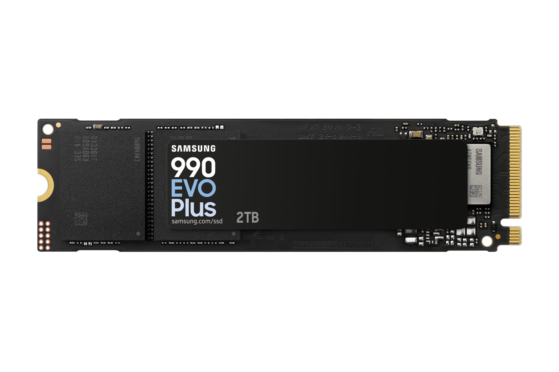 Samsung 990 EVO Plus MZ-V9S2T0 - SSD - verschlüsselt - 2 TB - intern - M.2 2280 - PCIe 5.0 x2 (NVMe)