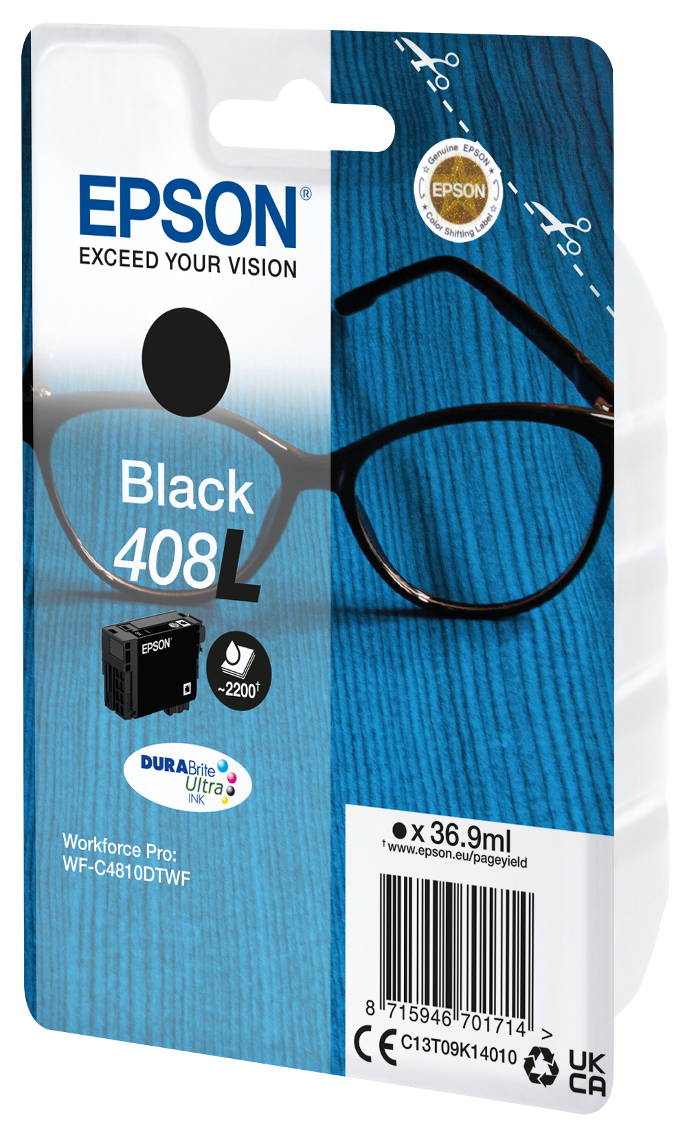 Epson 408L - 36.9 ml - Extrahohe Kapazität