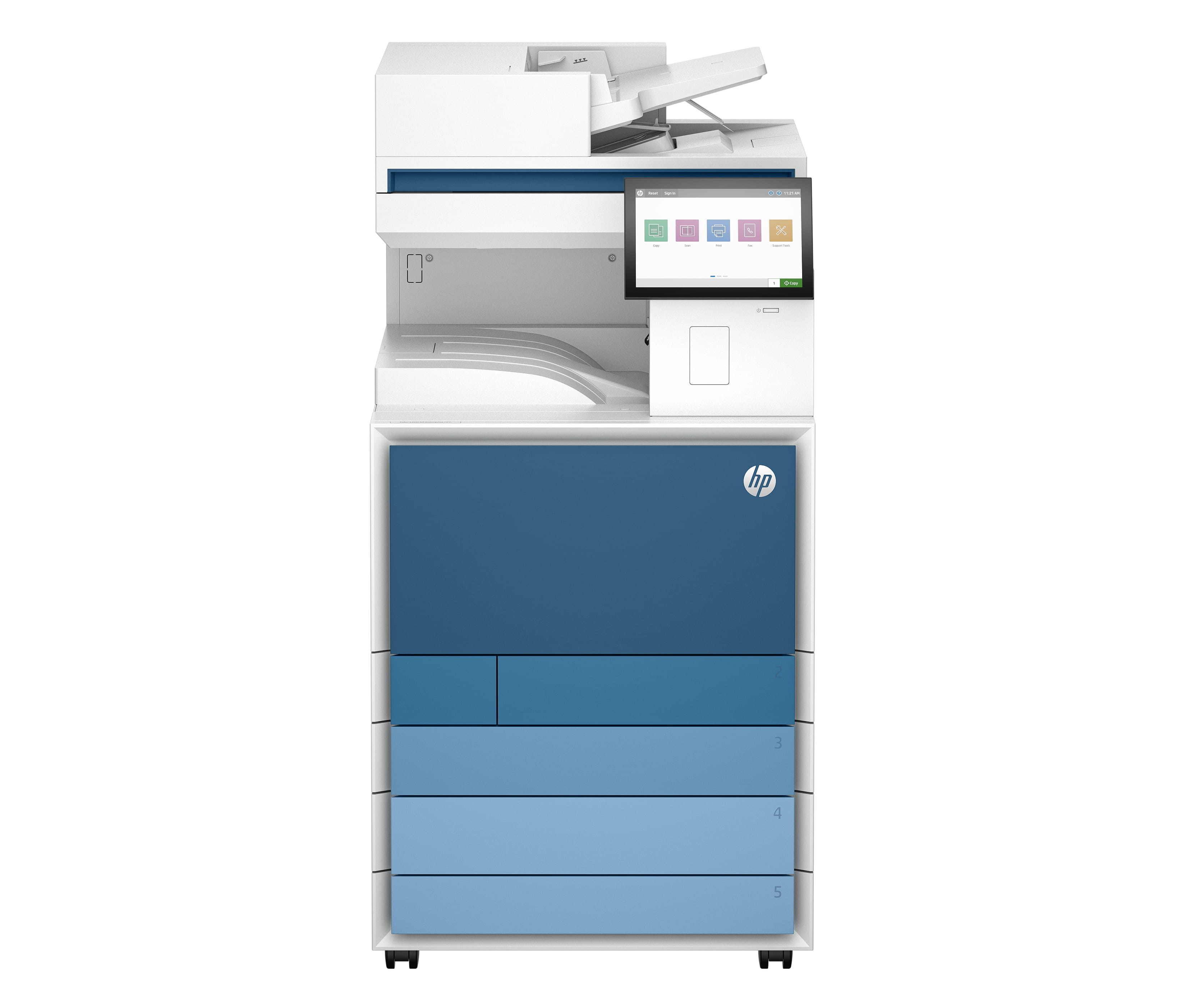 HP LaserJet Enterprise MFP 8801dn - Multifunktionsdrucker - Farbe - Laser - A3 (297 x 420 mm)