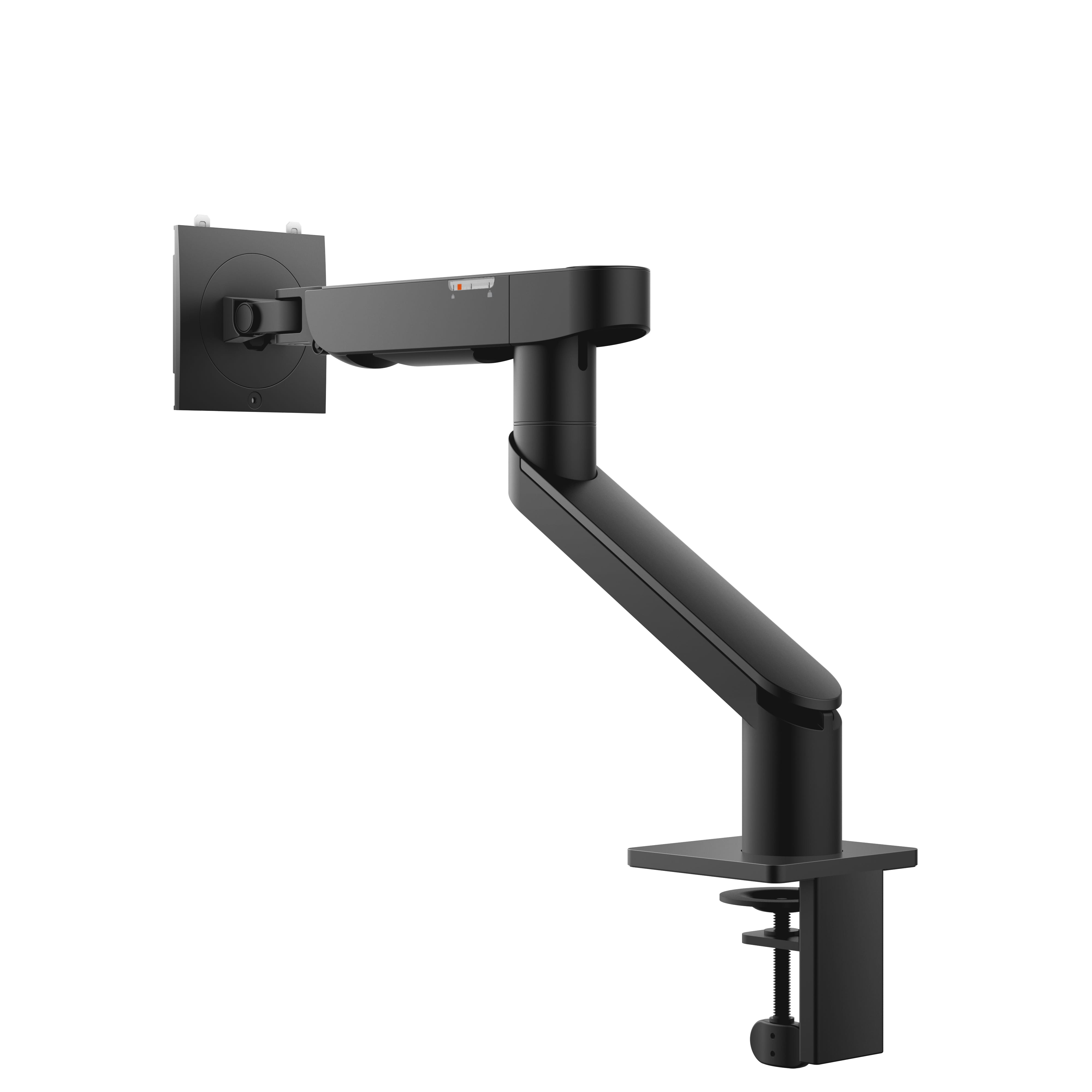 Dell Single Monitor Arm - MSA20 - Befestigungskit - einstellbarer Arm - für LCD-Display - Metall - Schwarz - Bildschirmgröße: 48.3-101.6 cm (19"-40")