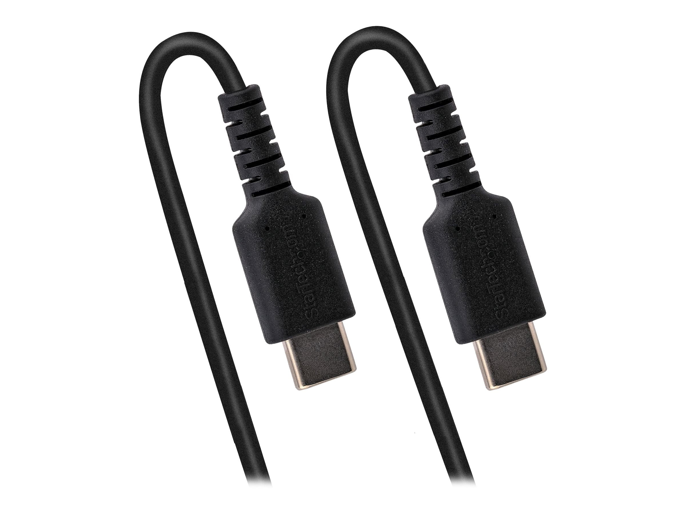 StarTech.com 50cm USB C auf USB C Kabel, Spiralkabel, USB C 2.0 Kabel - USB-Kabel - USB-C (M)