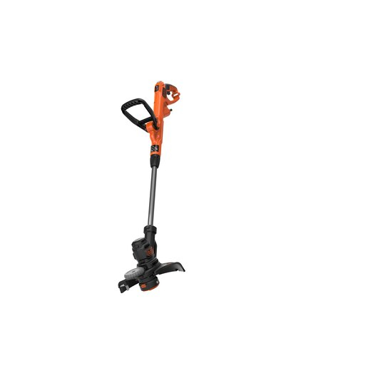 Black & Decker BESTE630-QS, 2-in-1 Bürstenschneider & Seitentrimmer, 30 cm, Nylonschnur, D-Schlaufengriff, 2 mm, Schwarz, Orange