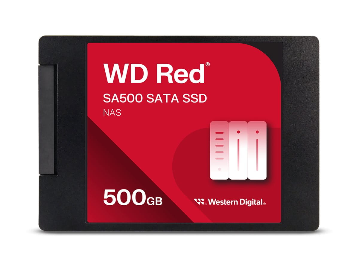 WD Red SA500 WDS500G1R0A-68A4W0 - SSD - 500 GB - intern - 2.5" (6.4 cm)