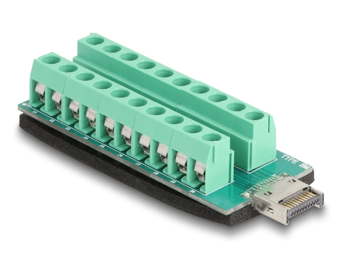 Delock USB-Adapter - 20-poliger USB Typ E (M)