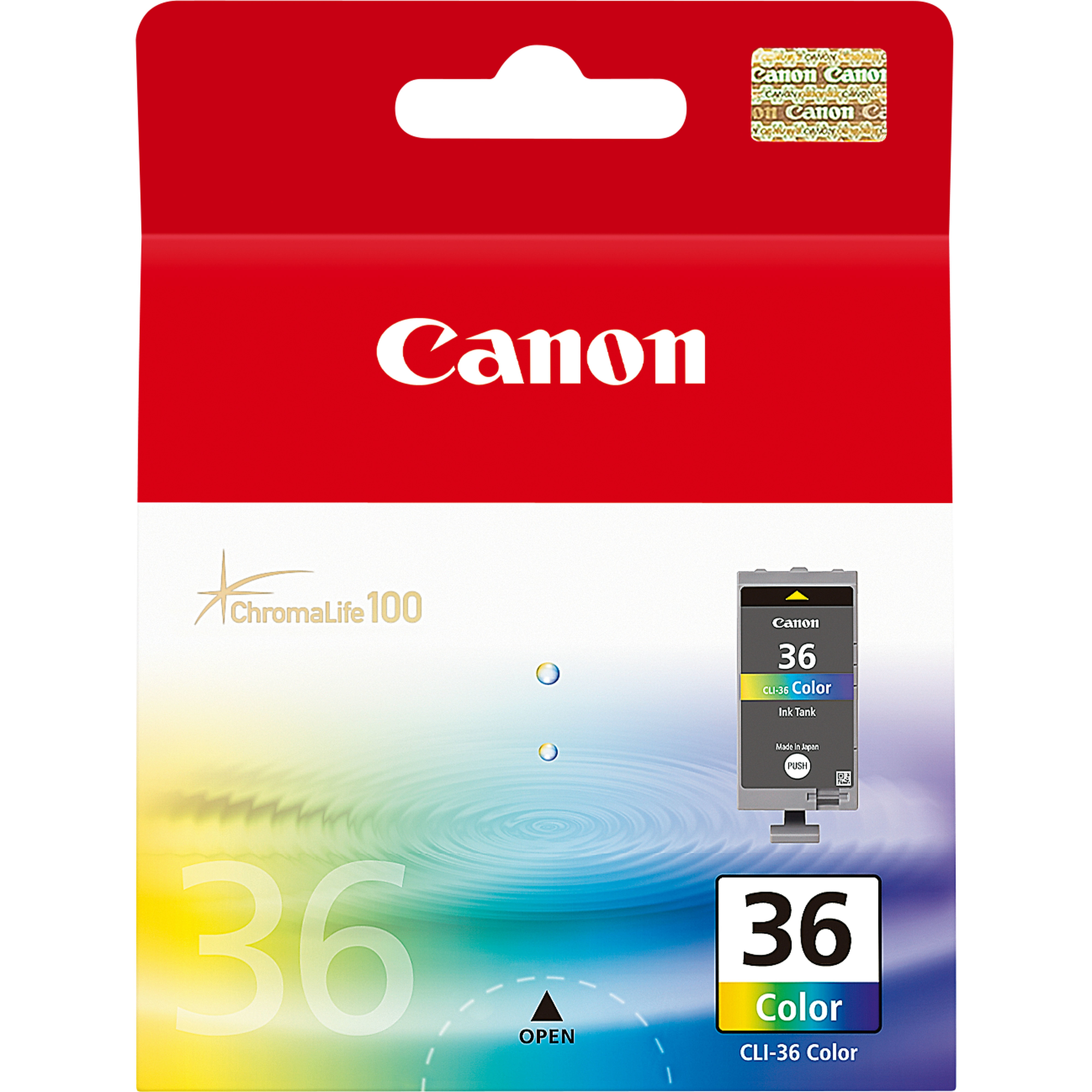 Canon CLI-36 Color - Farbe (Cyan, Magenta, Gelb, Schwarz)