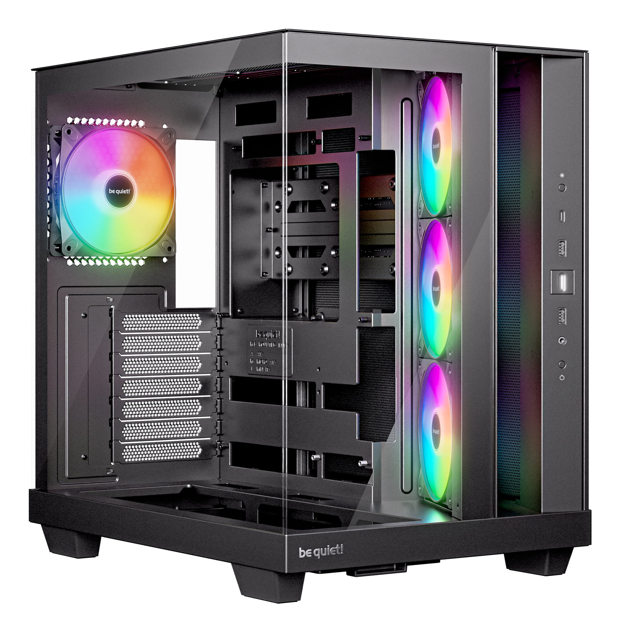 Be Quiet! Light Base 500 LX - Midi-Tower - ATX - Seitenteil mit Fenster (Glas)