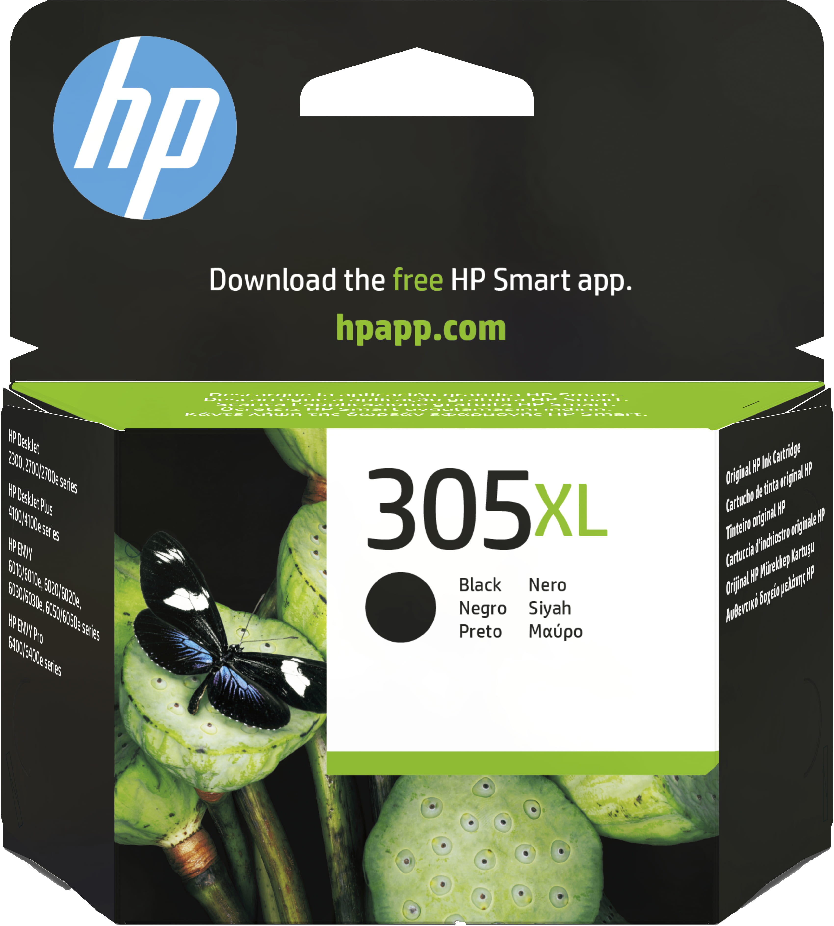HP 305XL - 4 ml - Hohe Ergiebigkeit - pigmentiertes Schwarz HP 305XL - 4 ml - Hohe Ergiebigkeit - pigmentiertes Schwarz