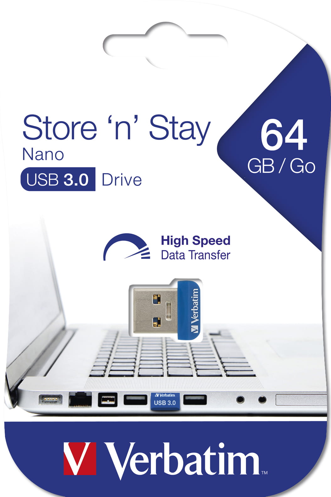Verbatim Store 'n' Stay NANO - USB-Flash-Laufwerk Verbatim Store 'n' Stay NANO - USB-Flash-Laufwerk
