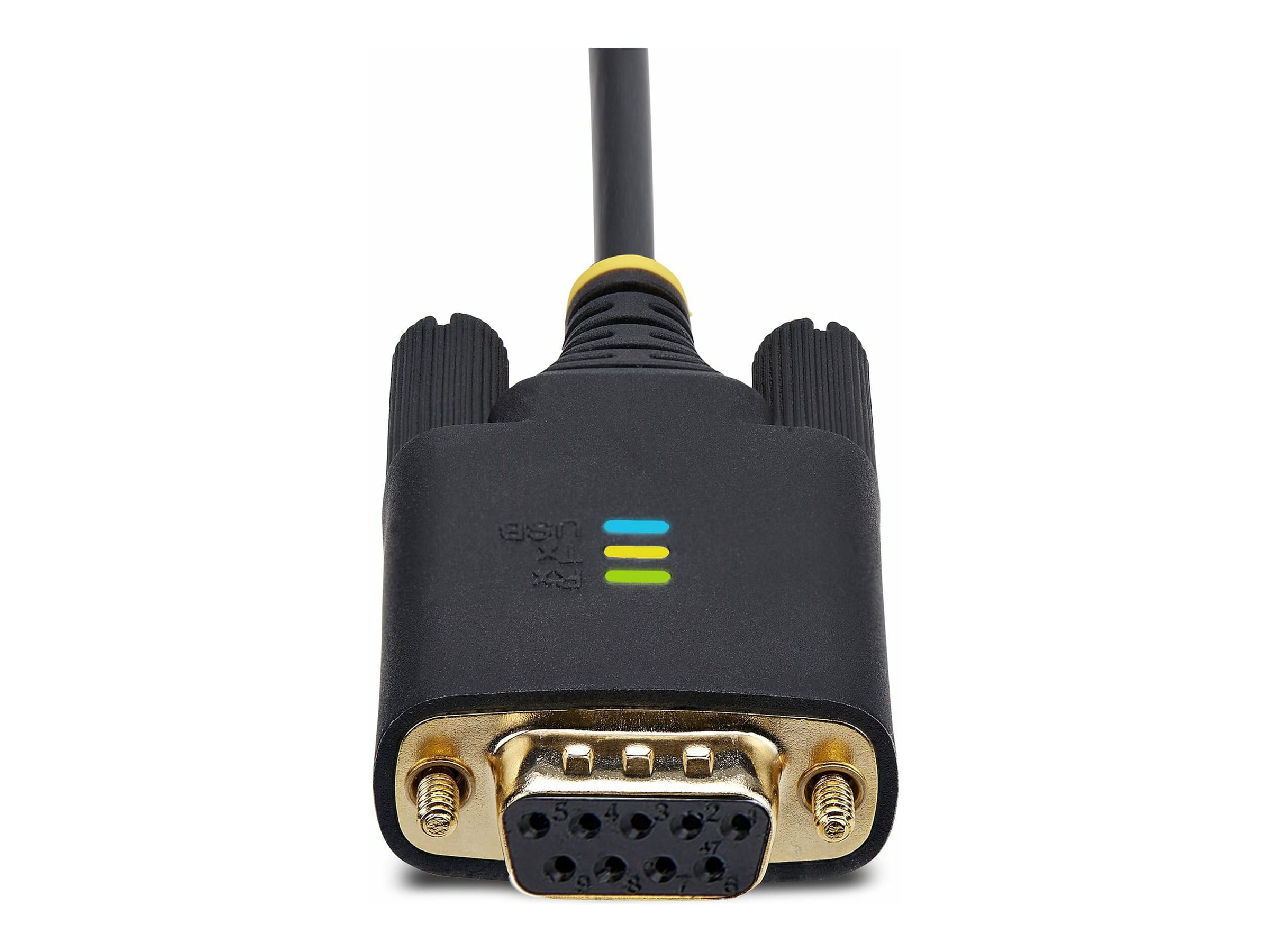 StarTech.com 3m USB Null Modem Kabel, FTDI, USB-A zu RS232 Adapter - Kabel USB / seriell - USB (M)