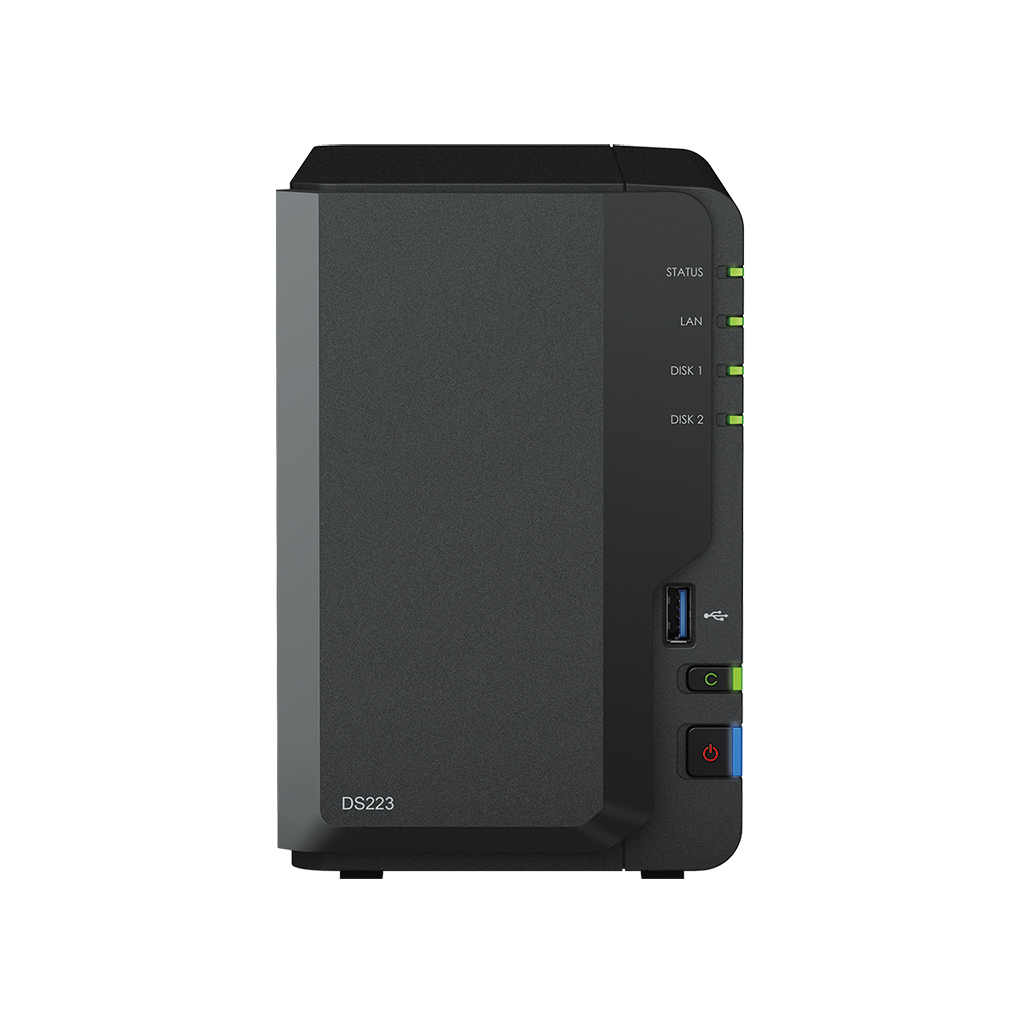 Synology Disk Station DS223 - NAS-Server - 2 Schächte