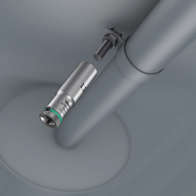 Wera Belt A Deep 1 - Knarre - 9 Stücke - 1/4"