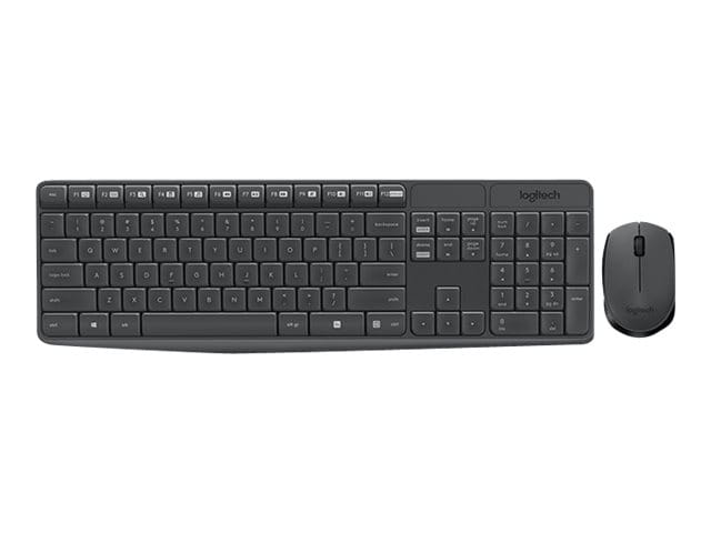 Logitech MK235 - Tastatur-und-Maus-Set - kabellos