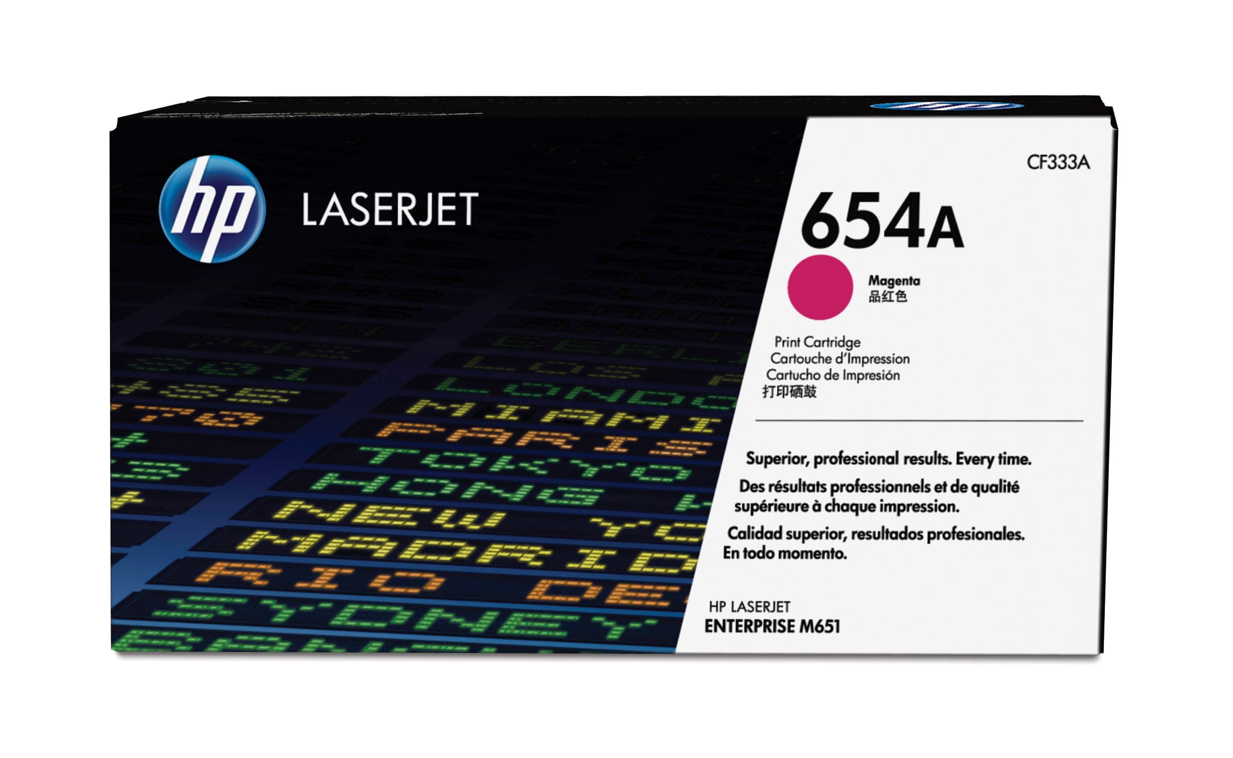 HP 654A - Magenta - original - LaserJet - Tonerpatrone (CF333A)