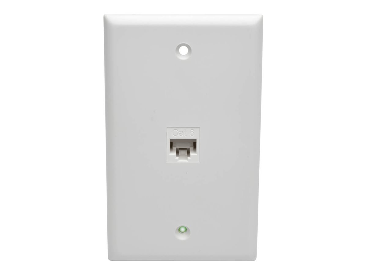 Tripp Eaton Tripp Lite Series Straight-Through Modular In-Line Snap-In Coupler - Netzwerkkoppler - TAA-konform - RJ-45 (W)