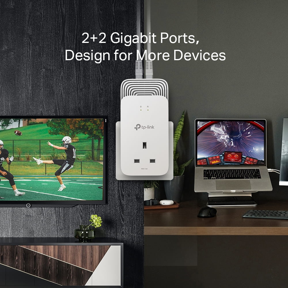 TP-LINK PG2400P KIT V1 - Powerline Adapterkit 1GbE, G.hn