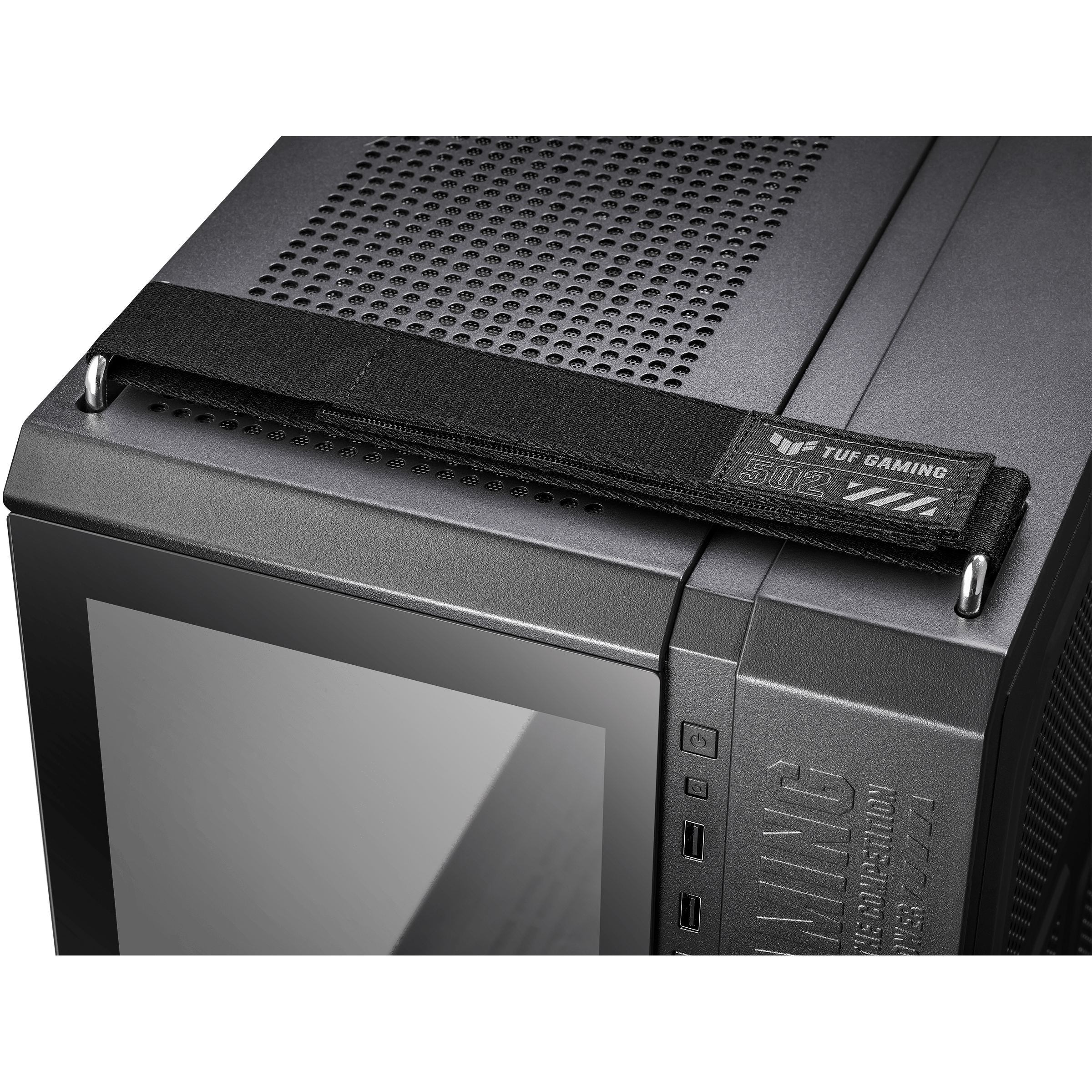 ASUS TUF Gaming GT502 Plus - Mid tower - ATX - Seitenteil mit Fenster (gehärtetes Glas)