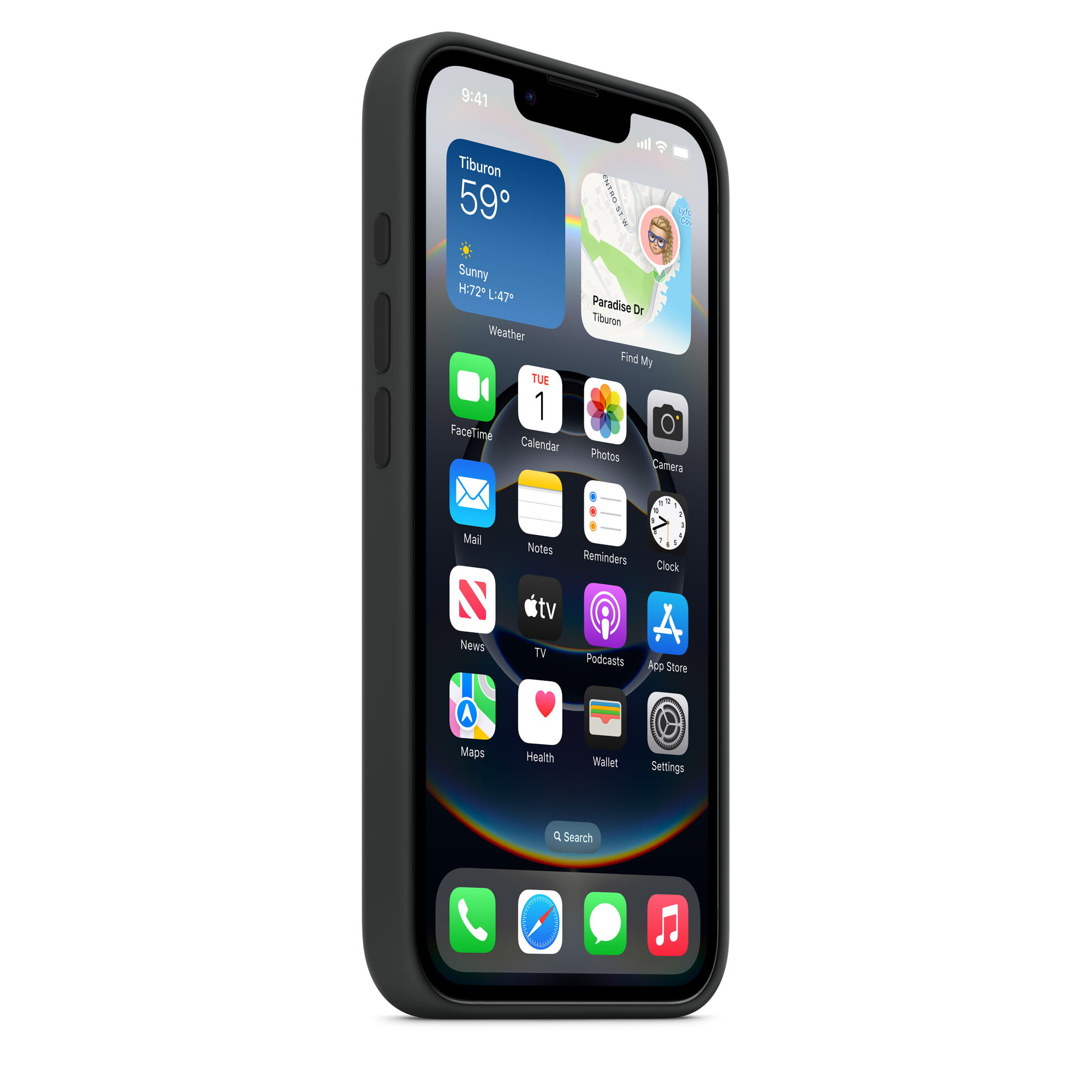 Apple Schutzabdeckung für Mobiltelefon - Silikon