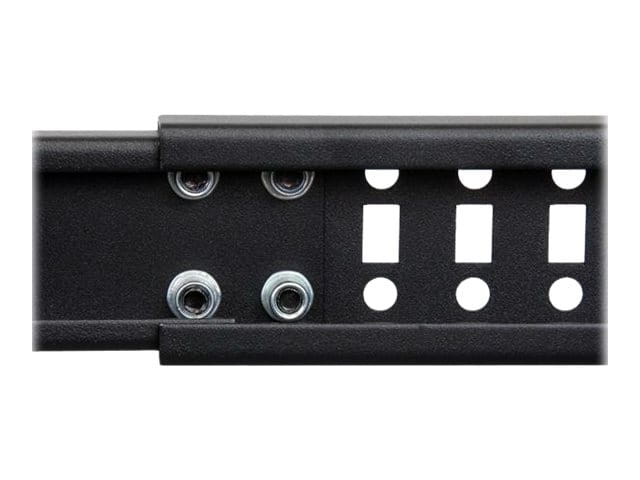 StarTech.com 12HE 4 Pfosten Open Frame Server Rack tiefenverstellbar mit Rollen / Nivellierfüße und Kabelverwaltung - Dell PowerEdge HP ProLiant ThinkServer (4POSTRACK12U)