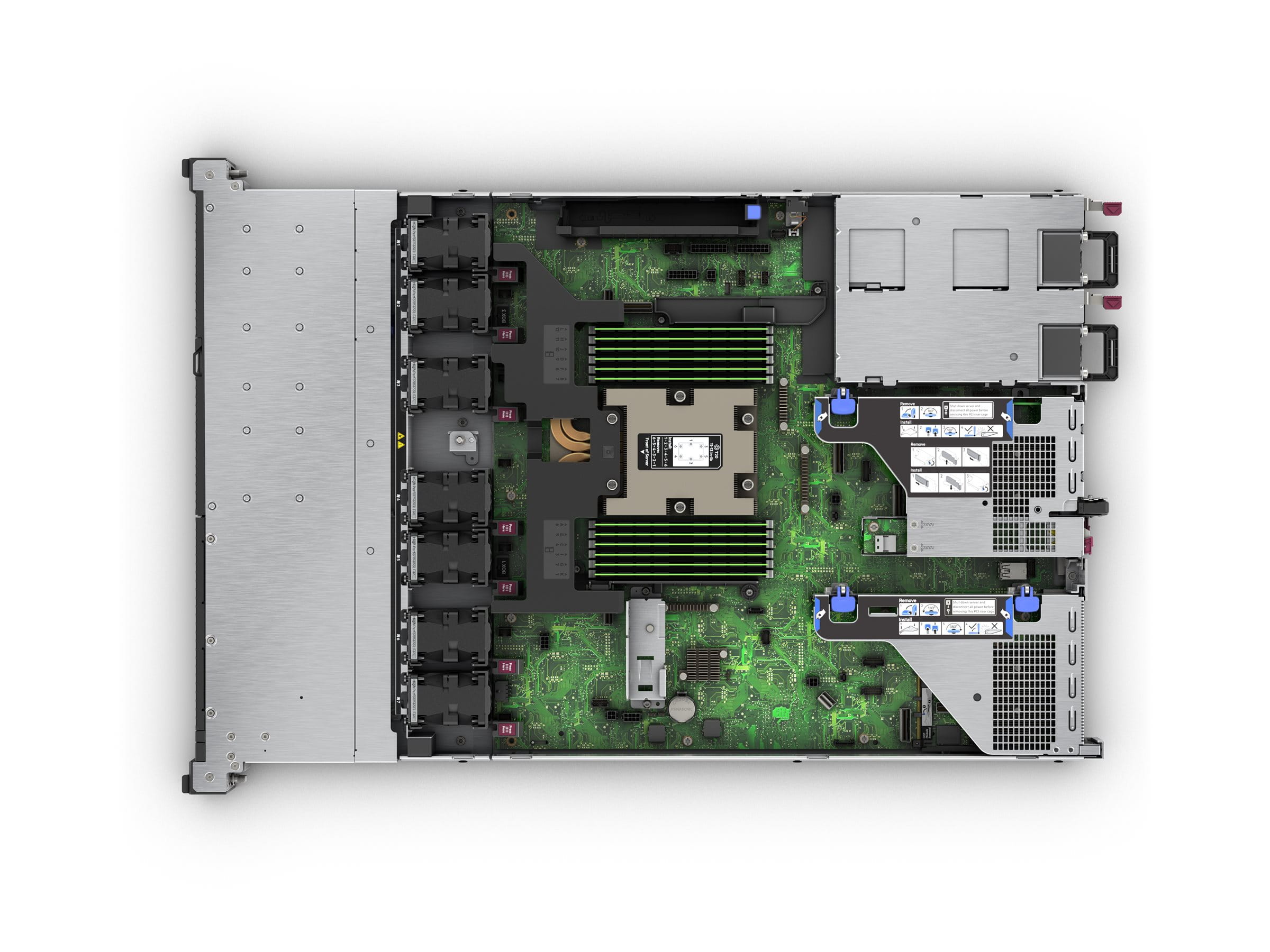 HPE ProLiant DL325 Gen11 - 1U - 1-Weg - 1 x EPYC 9115 / 2.6 GHz - RAM 64 GB - SATA/SAS/NVMe - Hot-Swap 6.4 cm (2.5")
