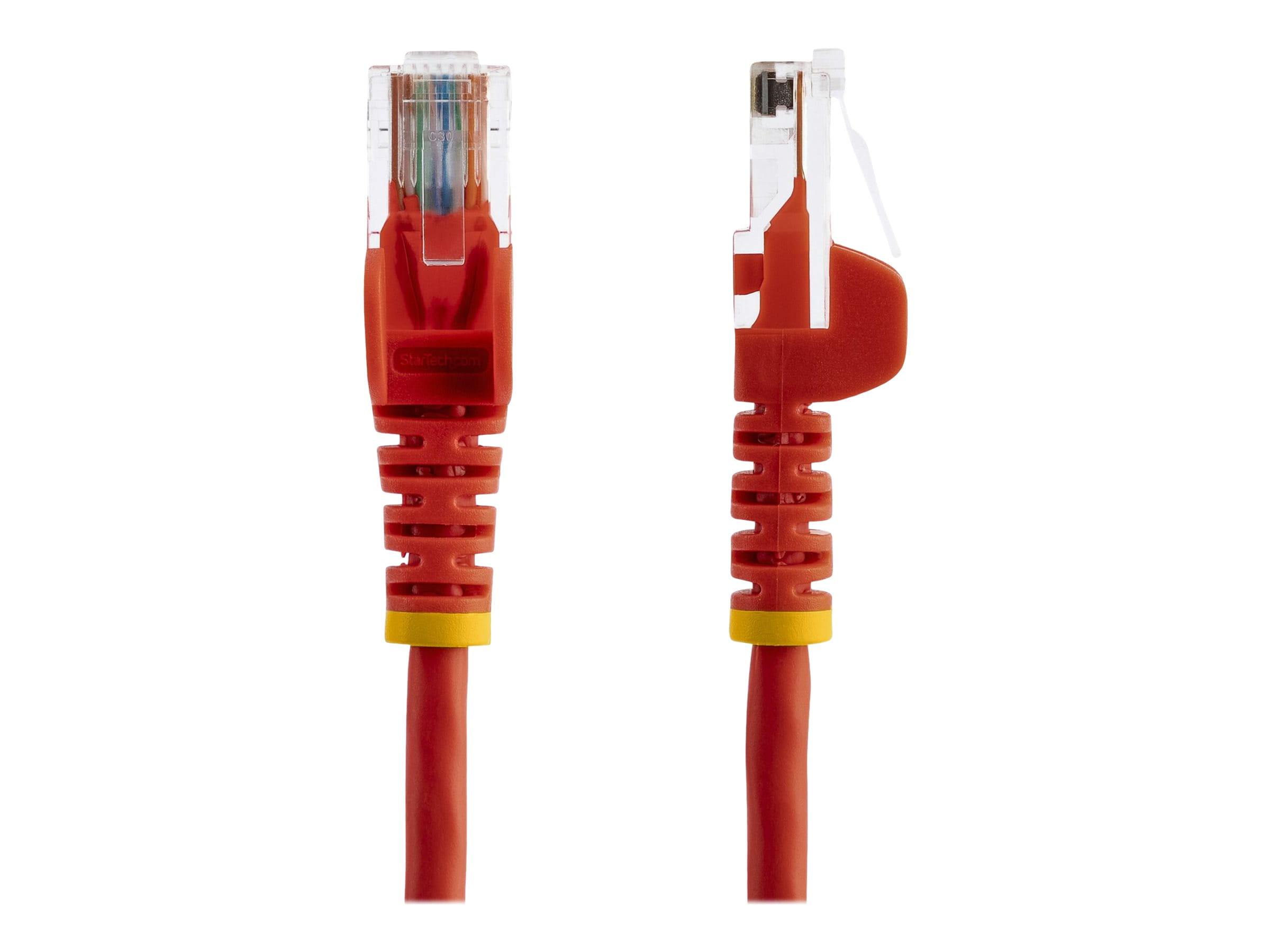 StarTech.com 2m Cat5e RJ45 UTP Netzwerkkabel Snagless - Cat 5e Patchkabel - Rot - Stecker / Stecker - Patch-Kabel - RJ-45 (M)