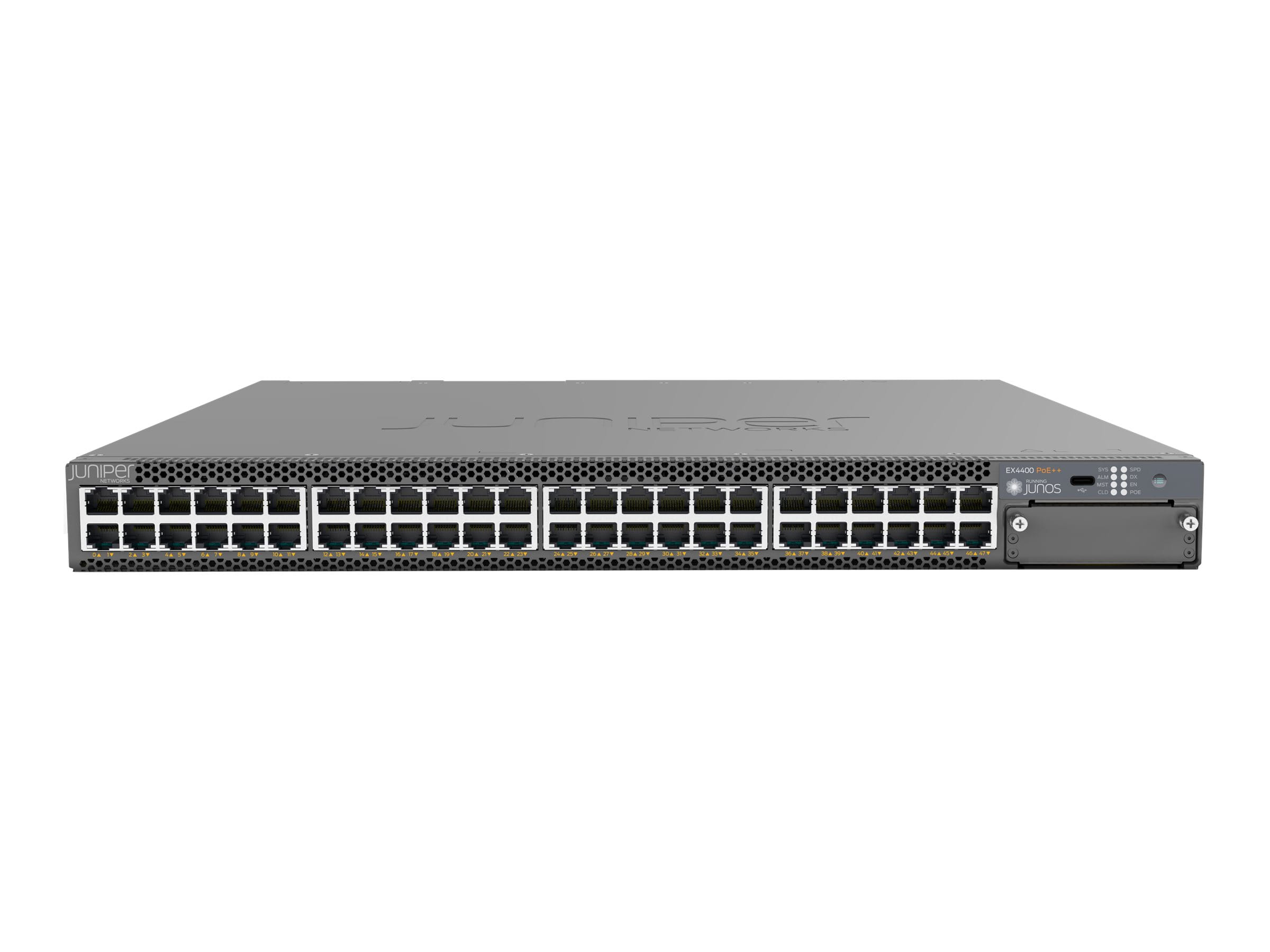 Juniper EX Series EX4400-48P - Switch - L3 - managed - 48 x 10/100/1000 (PoE++)